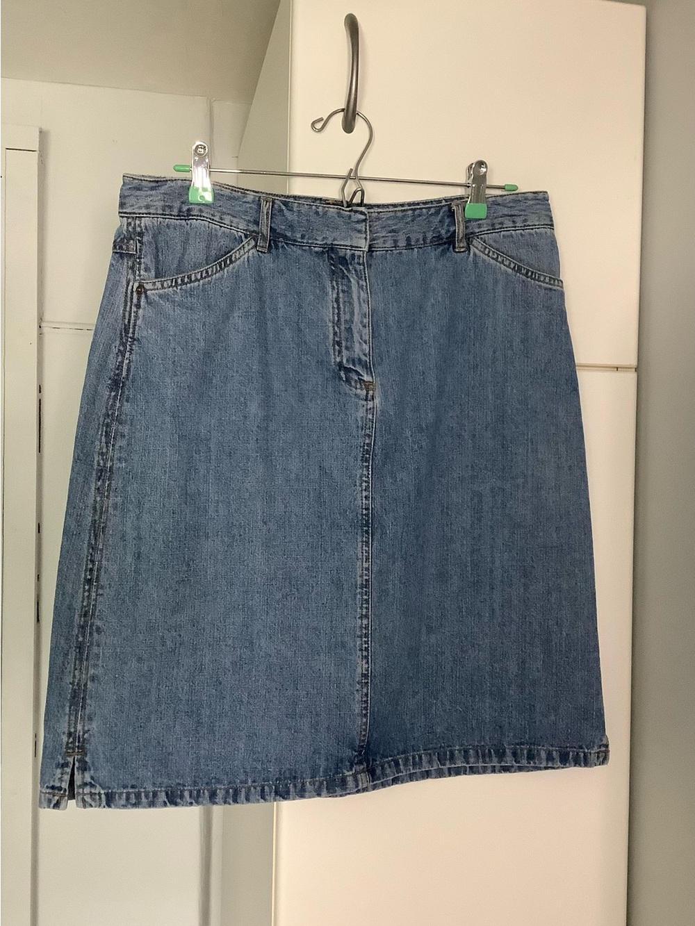 Denim Mini Skirt
